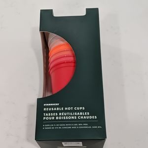 Starbucks Reusable Hot Cups Holiday 6 pack
